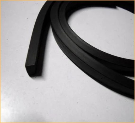 Black Rubber Strip